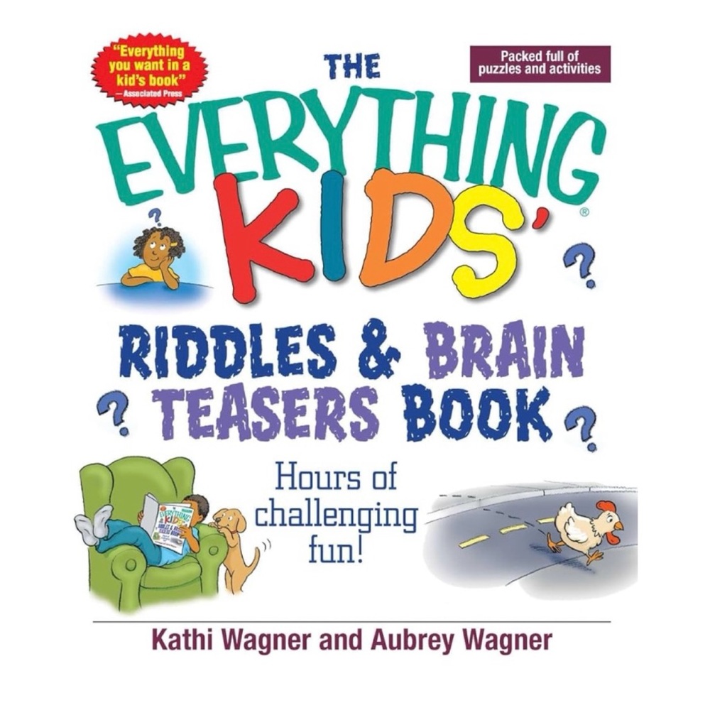 🌸3 for 2🌸 NEW! The Everything Kids Riddles & Brain Teasers Book